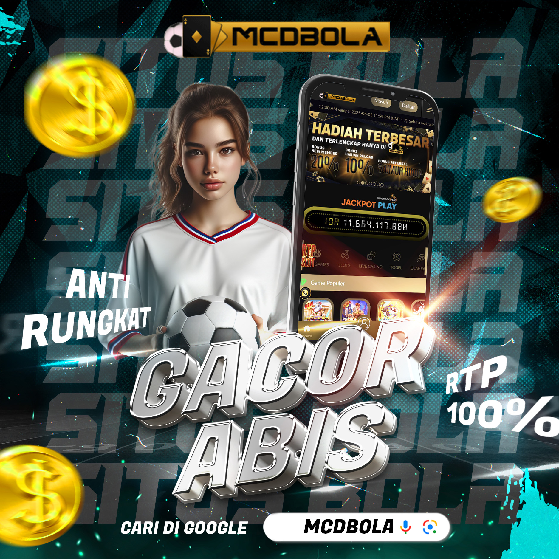 MCDBOLA : SITUS BOLA TERPOPULER DENGAN DAFTAR SITUS LINK SLOT GACOR HARI INI PASTI MAXWIN 100%